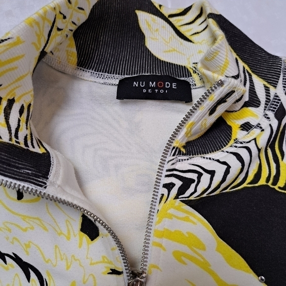 NU Mode De Toi Vintage Sequin Sweat Jacket - Picture 6 of 10